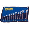 JOGO CHAVE COMBINADA 12 PEÇAS 6 A 22MM IRWIN