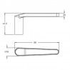 FECHADURA EXTERNA 803/03 STAM