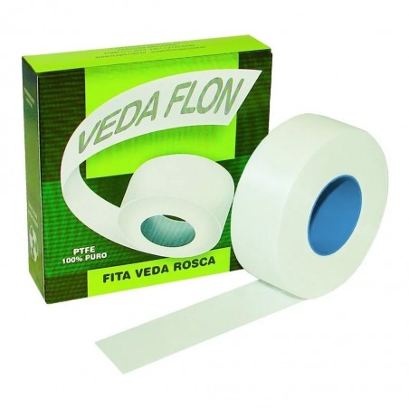 FITA VEDA ROSCA TEFLON 12MMX10M VEDAFLON