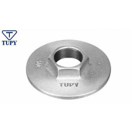 FLANGE C/ SEXTAVADO GALVANIZADO TUPY