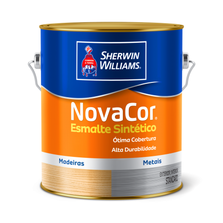 ESMALTE SINTÉTICO BRILHANTE 3.6L NOVACOR SHERWIN WILLIAMS