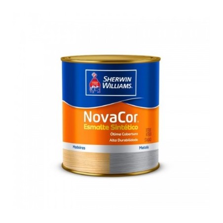 ESMALTE SINTÉTICO BRILHANTE 1/4 900ML NOVACOR SHERWIN WILLIAMS