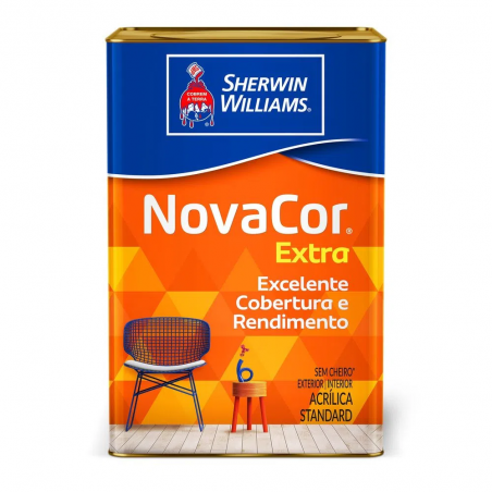 TINTA NOVACOR EXTRA MAIS 18L SHERWIN WILLIAMS