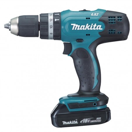 PARAFUSADEIRA E FURADEIRA DE IMPACTO 18V BIVOLT DHP453X10 MAKITA