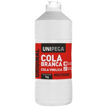 COLA BRANCA PVA 1KG UNIPEGA