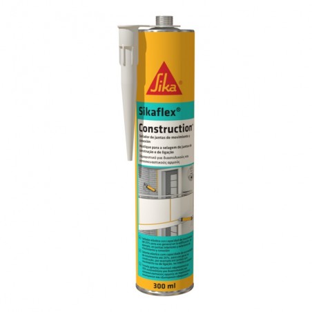 SELANTE SIKAFLEX CONSTRUCTION BRANCO 300ML SIKA