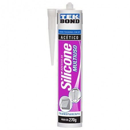 SILICONE TRANSPARENTE 270g TEKBOND