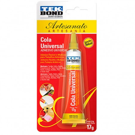 COLA UNIVERSAL ARTESANATO 17g TEKBOND