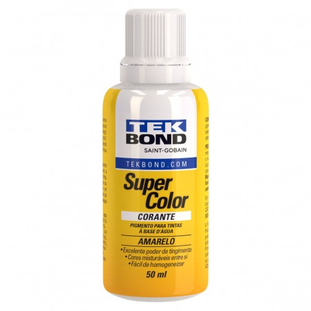 CORANTE LÍQUIDO AMARELO 50ml TEKBOND