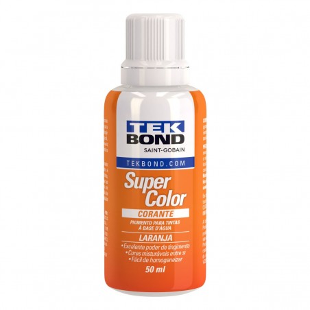 CORANTE LÍQUIDO LARANJA 50ml TEKBOND