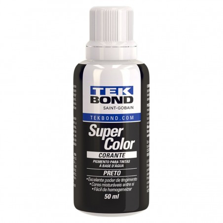 CORANTE LÍQUIDO PRETO 50ml TEKBOND