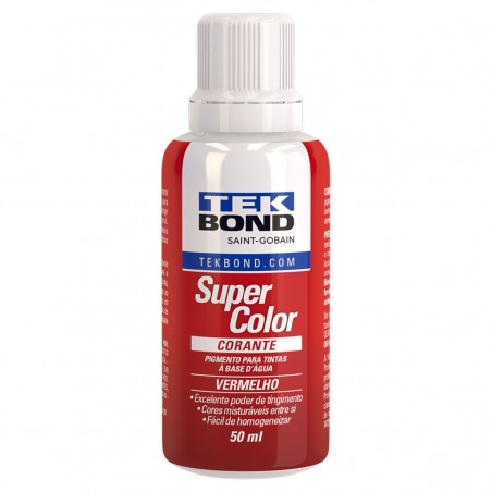 CORANTE LÍQUIDO VERMELHO 50ml TEKBOND