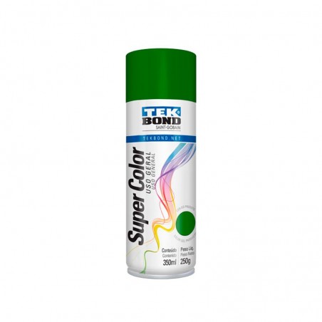 TINTA SPRAY VERDE BRILHANTE 350ml TEKBOND