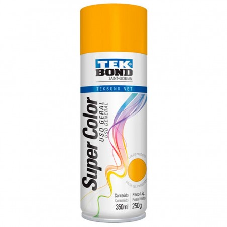 TINTA SPRAY LARANJA BRILHANTE 350ml TEKBOND