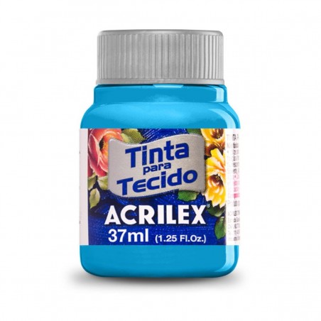 TINTA P/ TECIDO 503 AZUL CELESTE 37ml ACRILEX