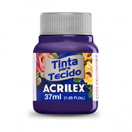 TINTA P/ TECIDO 516 VIOLETA 37ml ACRILEX