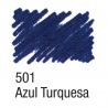 CANETA PARA TECIDO 501 AZUL TURQUESA ACRILPEN ACRILEX