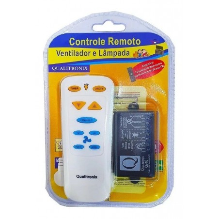 CONTROLE REMOTO P/ VENTILADOR QV40 QUALITRONIX