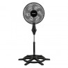 VENTILADOR DE COLUNA TURBO 50CM 127V PRETO/CINZA VENTISOL