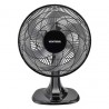 VENTILADOR DE MESA TURBO 50CM 127V PRETO/CINZA VENTISOL