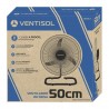 VENTILADOR DE MESA TURBO 50CM BIVOLT PRETO VENTISOL