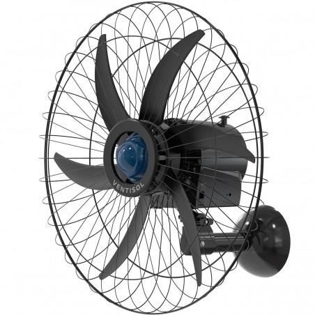 VENTILADOR DE PAREDE FALCON 60CM BIVOLT PRETO VENTISOL