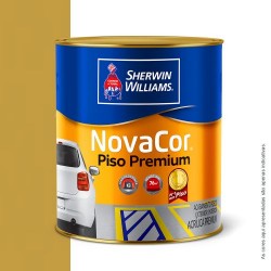 TINTA NOVACOR PISO 1/4 900ML AMARELO SHERWIN WILLIAMS