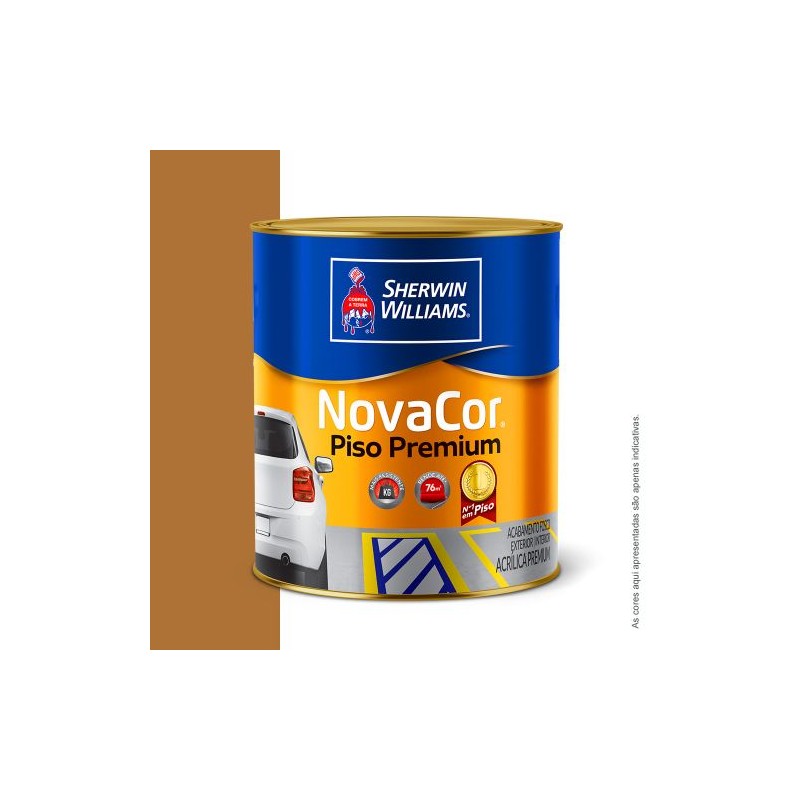 TINTA NOVACOR PISO 1/4 900ML CASTOR SHERWIN WILLIAMS