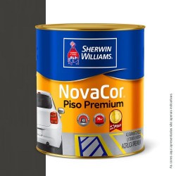 TINTA NOVACOR PISO 1/4 900ML CINZA CHUMBO SHERWIN WILLIAMS