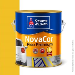 TINTA NOVACOR PISO GALÃO 3.6L AMARELO DEMARCAÇÃO SHERWIN WILLIAMS