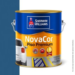 TINTA NOVACOR PISO GALÃO 3.6L AZUL SHERWIN WILLIAMS