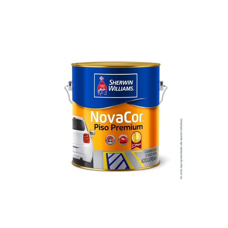 TINTA NOVACOR PISO GALÃO 3.6L BRANCO SHERWIN WILLIAMS