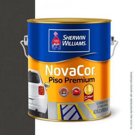 TINTA NOVACOR PISO GALÃO 3.6L CINZA CHUMBO SHERWIN WILLIAMS