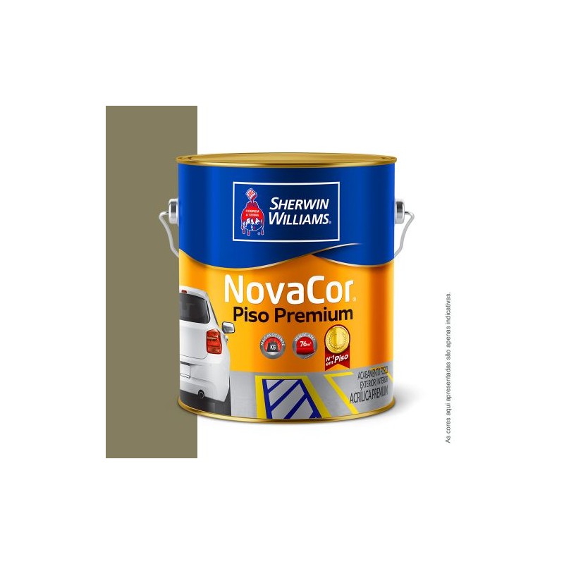 TINTA NOVACOR PISO GALÃO 3.6L CONCRETO SHERWIN WILLIAMS