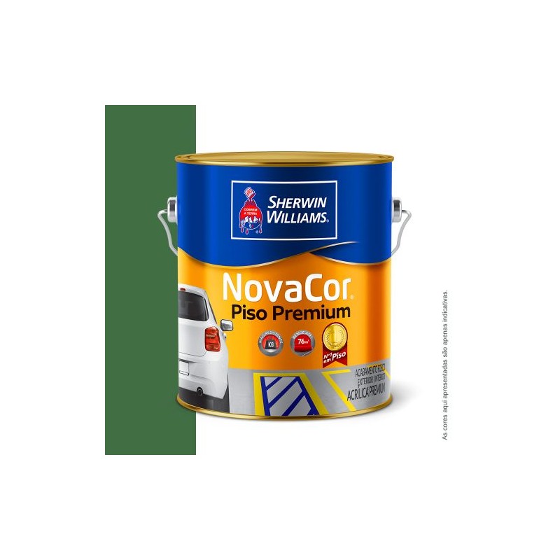 TINTA NOVACOR PISO GALÃO 3.6L VERDE SHERWIN WILLIAMS