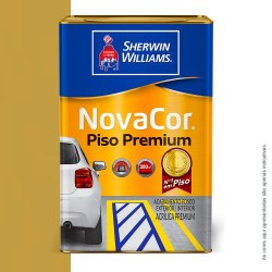 TINTA NOVACOR PISO LATA 18L AMARELO SHERWIN WILLIAMS