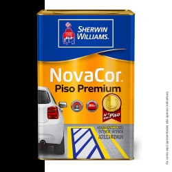 TINTA NOVACOR PISO LATA 18L PRETO SHERWIN WILLIAMS