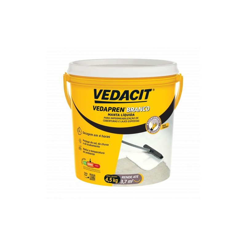 VEDAPREN 4,5KG BRANCO VEDACIT