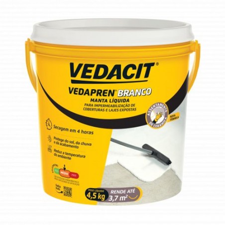 VEDAPREN 4,5KG BRANCO VEDACIT