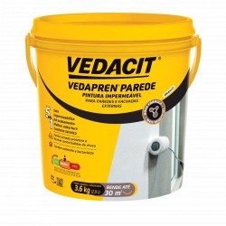 VEDAPREN PAREDE 3,6KG BRANCO VEDACIT