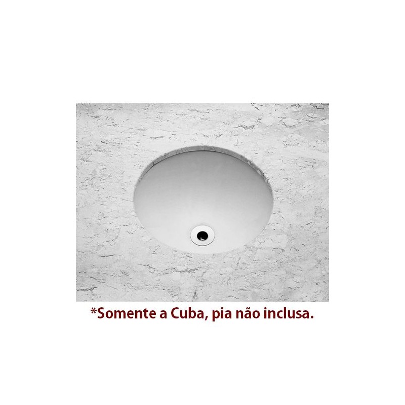 CUBA REDONDA EMBUTIR 360 BRANCO CELITE