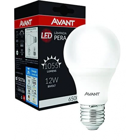 LÂMPADA LED BULBO 12W AVANT