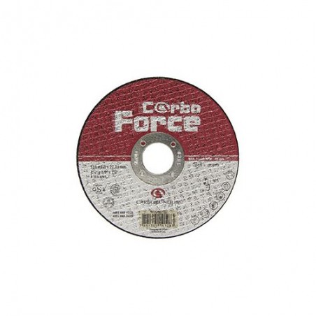 DISCO CORTE FERRO 41/2 115X3,0X22,23MM CARBOFORCE CARBORUNDUM