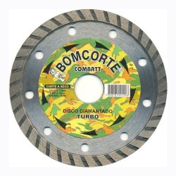 DISCO DIAMANTADO TURBO SECO 41/2X20MM COMBATT BOMCORTE