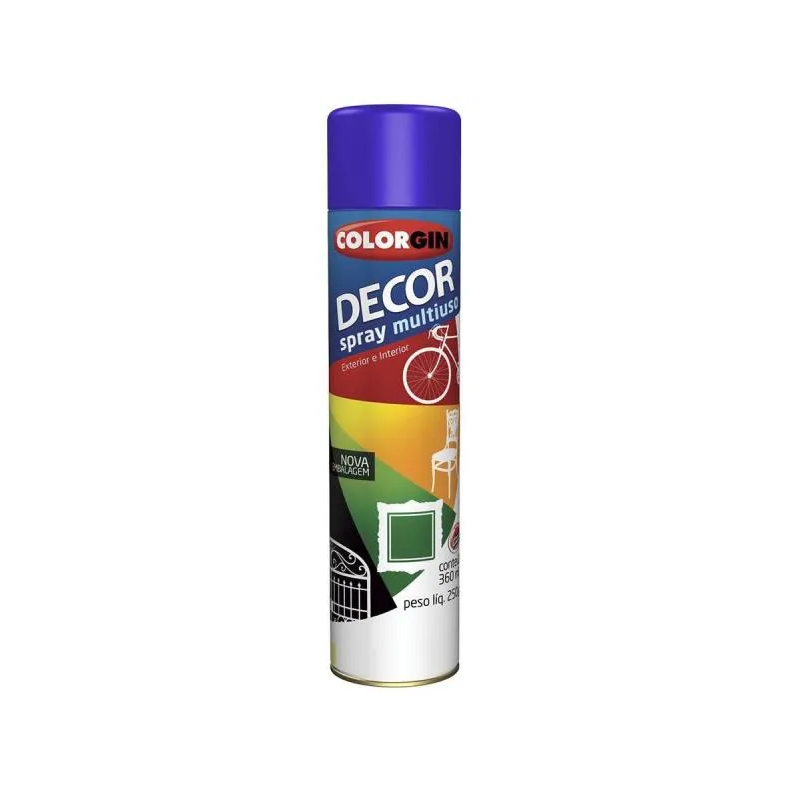 TINTA SPRAY DECOR AZUL COLONIAL COLORGIN