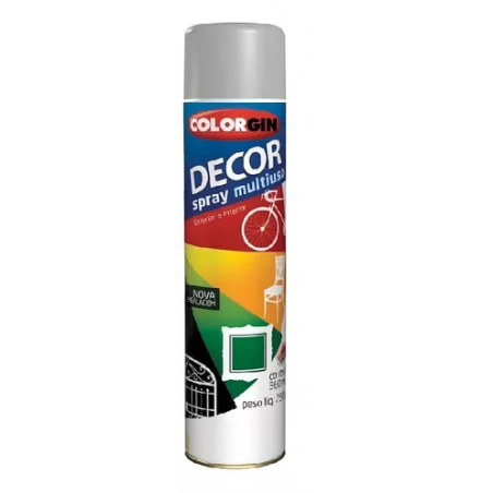 TINTA SPRAY DECOR CINZA COLORGIN