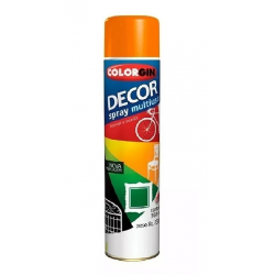 TINTA SPRAY DECOR LARANJA COLORGIN