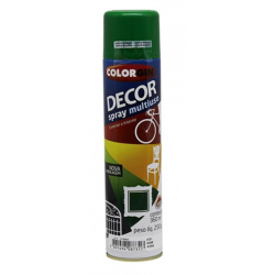 TINTA SPRAY DECOR VERDE COLORGIN