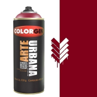 TINTA SPRAY ARTE URBANA VERMELHO FERRARI 400ML COLORGIN