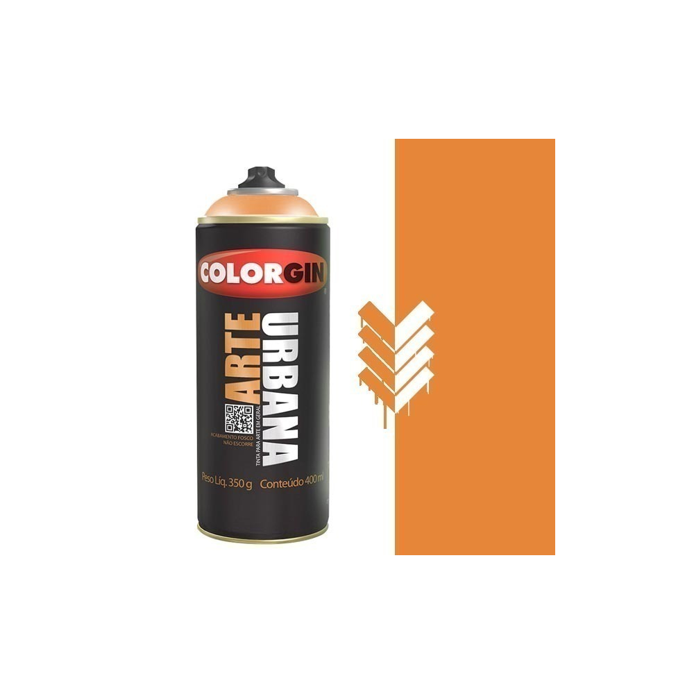 TINTA SPRAY ARTE URBANA MAMÃO 400ML COLORGIN